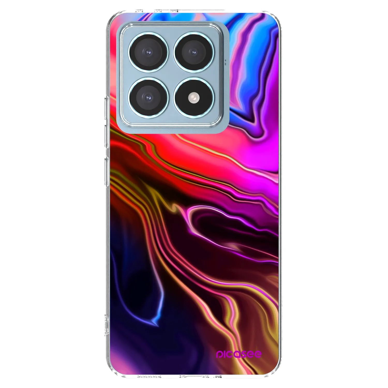 Picasee διαφανής θήκη σιλικόνης Xiaomi 14T Pro - Electric