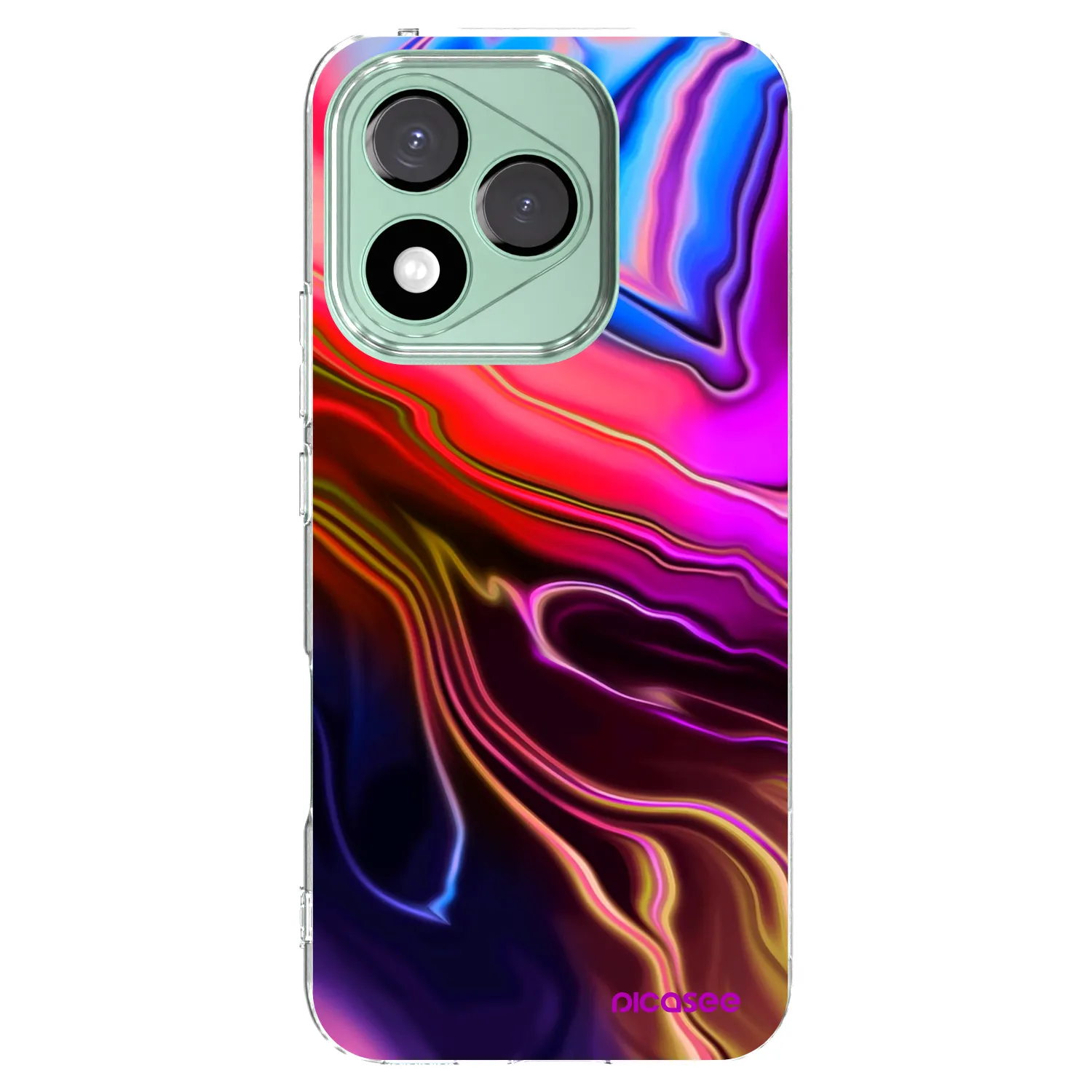 Picasee διαφανής θήκη σιλικόνης Honor 400 Lite 5G - Electric
