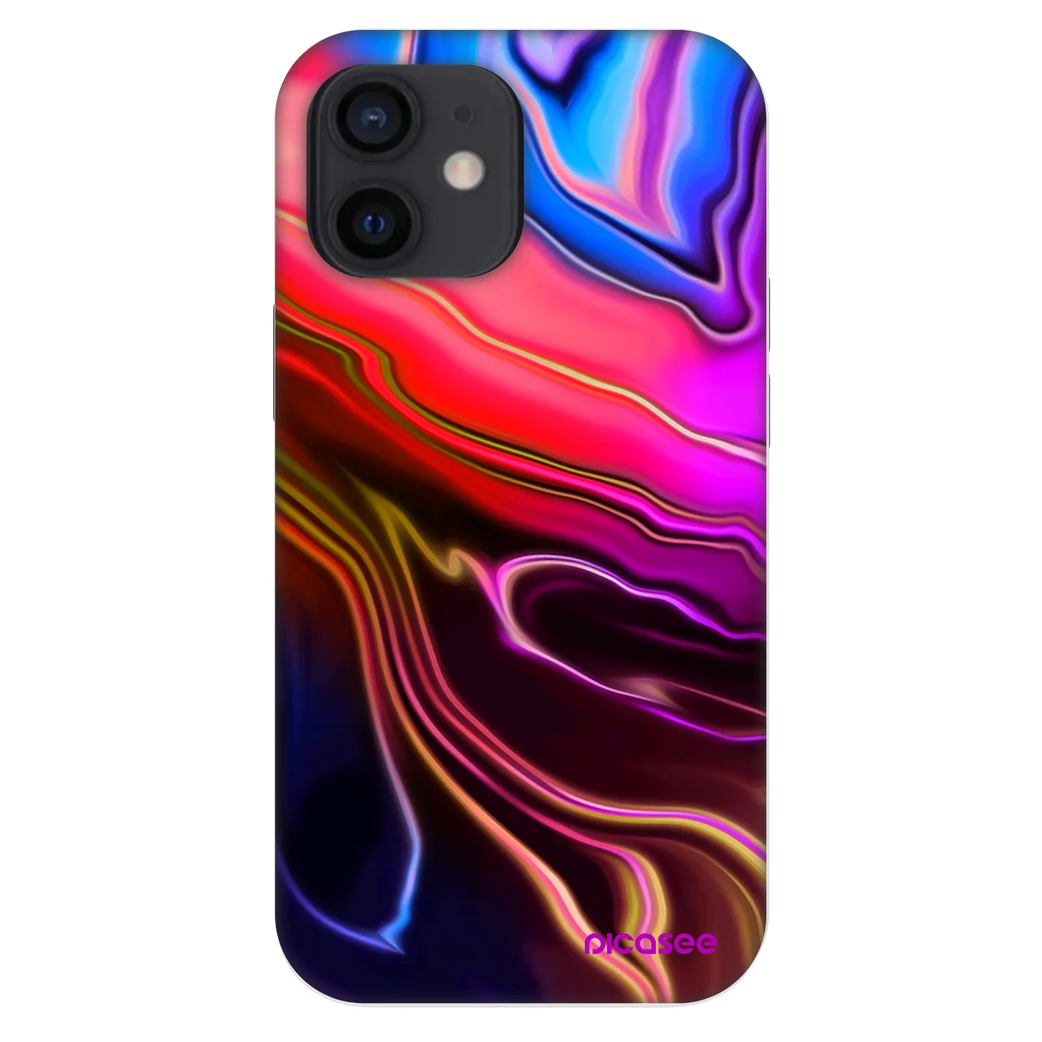 Picasee Fashion Case για Apple iPhone 12 mini - Electric