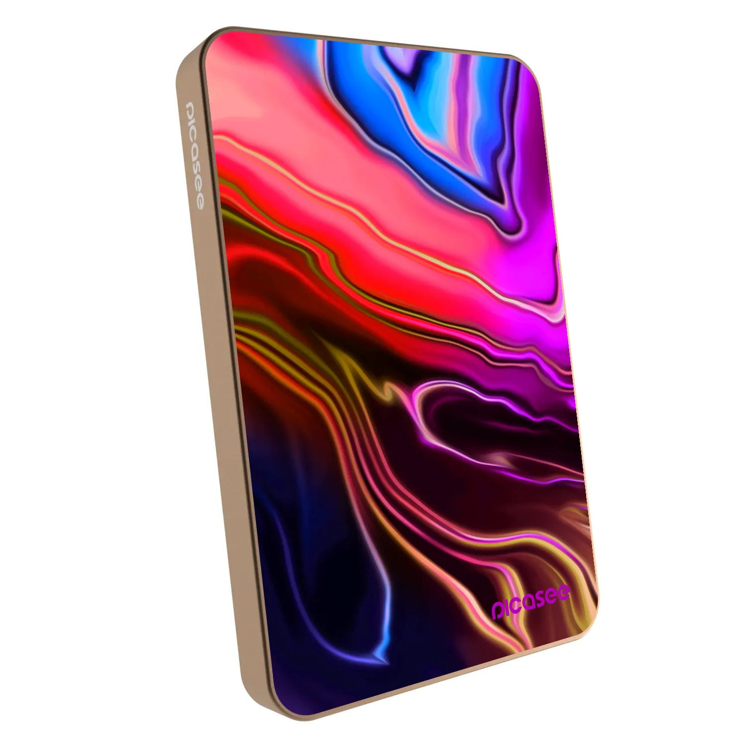 Picasee Powerbank με MagSafe 5 000 mAh Χρυσαφένιος - Electric