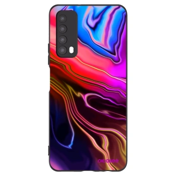 Picasee Μαύρη θήκη σιλικόνης για Huawei P Smart 2021 - Electric