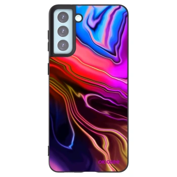 Picasee Μαύρη θήκη σιλικόνης για Samsung Galaxy S21+ 5G G996F - Electric