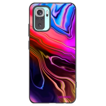 Picasee Μαύρη θήκη σιλικόνης για Xiaomi Redmi Note 10 Pro - Electric