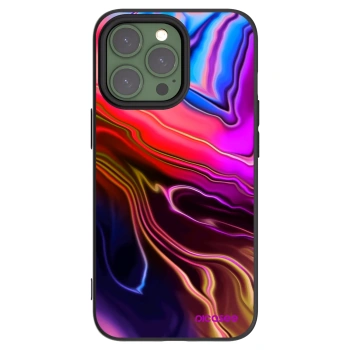 Picasee Μαύρη θήκη σιλικόνης για Apple iPhone 13 Pro - Electric