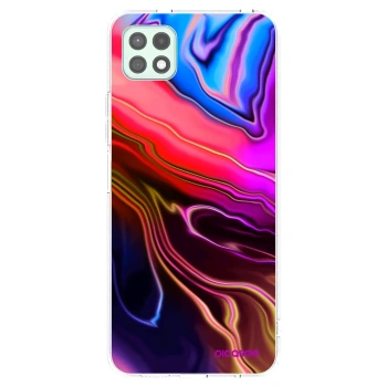 Picasee διαφανής θήκη σιλικόνης Samsung Galaxy A22 A226B 5G - Electric