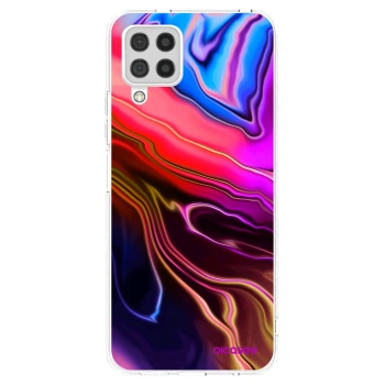 Picasee διαφανής θήκη σιλικόνης Samsung Galaxy A22 A225F 4G - Electric