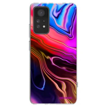 Picasee διαφανής θήκη σιλικόνης Xiaomi Redmi Note 11 Pro - Electric
