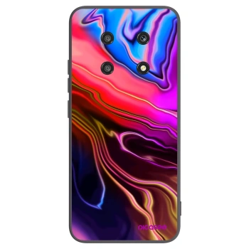 Picasee Μαύρη θήκη σιλικόνης για Honor Magic4 Lite 5G - Electric