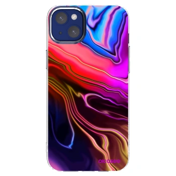 Picasee διαφανής θήκη σιλικόνης Apple iPhone 14 Plus - Electric