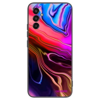 Picasee Μαύρη θήκη σιλικόνης για Samsung Galaxy M13 M135F - Electric