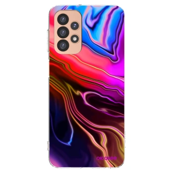 Picasee διαφανής θήκη σιλικόνης Samsung Galaxy A23 A236B 5G - Electric