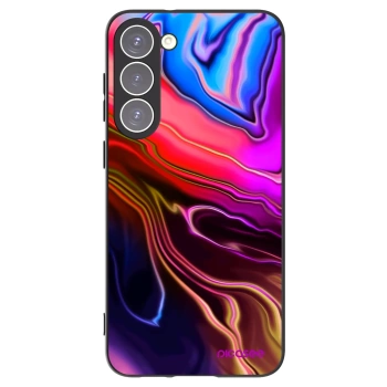 Picasee Μαύρη θήκη σιλικόνης για Samsung Galaxy S23+ 5G - Electric