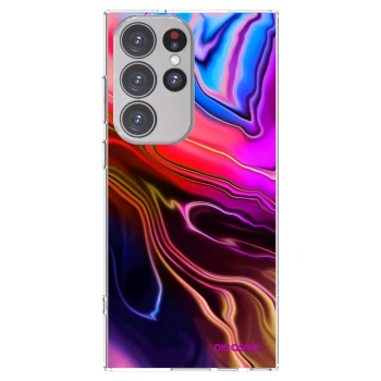 Picasee διαφανής θήκη σιλικόνης Samsung Galaxy S23 Ultra 5G - Electric