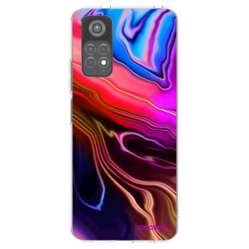 Picasee διαφανής θήκη σιλικόνης Xiaomi Redmi Note 11S 5G - Electric