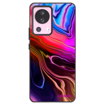 Picasee Μαύρη θήκη σιλικόνης για Xiaomi 13 Lite - Electric