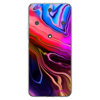 Picasee διαφανής θήκη σιλικόνης Honor Magic5 Lite 5G - Electric