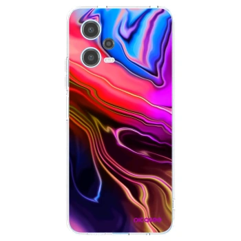 Picasee διαφανής θήκη σιλικόνης Xiaomi Redmi Note 12 5G - Electric