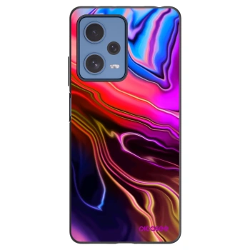 Picasee Μαύρη θήκη σιλικόνης για Xiaomi Redmi Note 12 Pro 5G - Electric