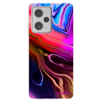 Picasee διαφανής θήκη σιλικόνης Xiaomi Redmi Note 12 Pro+ 5G - Electric