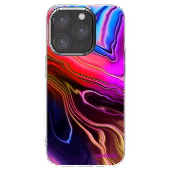 Picasee διαφανής θήκη σιλικόνης Apple iPhone 15 Pro - Electric