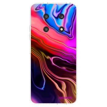 Picasee διαφανής θήκη σιλικόνης Honor Magic4 Lite 5G - Electric