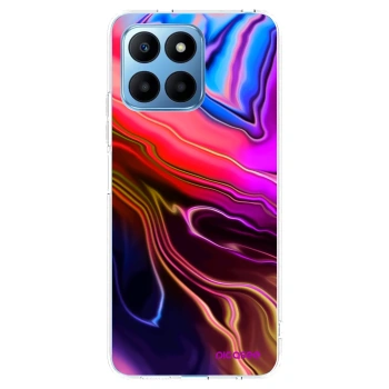 Picasee διαφανής θήκη σιλικόνης Honor 70 Lite - Electric