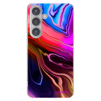 Picasee διαφανής θήκη σιλικόνης Samsung Galaxy S24 S921B 5G - Electric