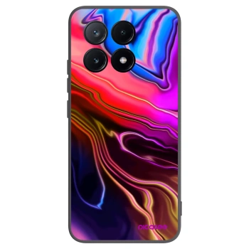 Picasee Μαύρη θήκη σιλικόνης για Xiaomi Poco X6 Pro - Electric