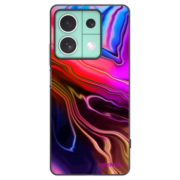 Picasee Μαύρη θήκη σιλικόνης για Xiaomi Redmi Note 13 5G - Electric
