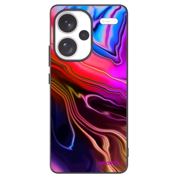 Picasee Μαύρη θήκη σιλικόνης για Xiaomi Redmi Note 13 Pro+ 5G - Electric