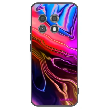 Picasee Μαύρη θήκη σιλικόνης για OnePlus 11 5G - Electric