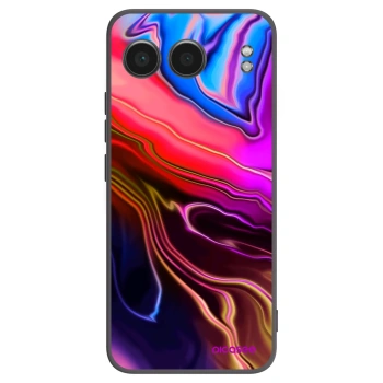 Picasee Μαύρη θήκη σιλικόνης για OnePlus Nord 4 - Electric