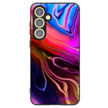 Picasee Μαύρη θήκη σιλικόνης για Samsung Galaxy S24 FE S721B - Electric