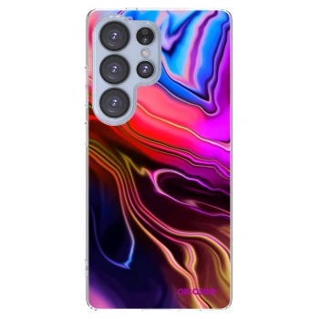 Picasee διαφανής θήκη σιλικόνης Samsung Galaxy S25 Ultra 5G - Electric