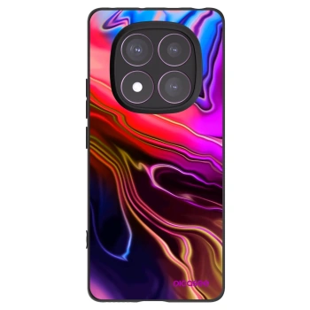 Picasee Μαύρη θήκη σιλικόνης για Xiaomi Redmi Note 14 Pro 4G - Electric