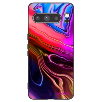Picasee Μαύρη θήκη σιλικόνης για Google Pixel 8 Pro - Electric
