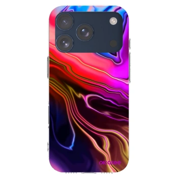 Picasee διαφανής θήκη σιλικόνης Apple iPhone 17 Pro - Electric