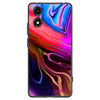 Picasee Μαύρη θήκη σιλικόνης για Motorola Moto E14 - Electric