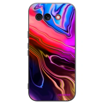 Picasee Μαύρη θήκη σιλικόνης για Google Pixel 10a - Electric
