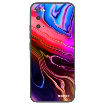 Picasee Μαύρη θήκη σιλικόνης για Samsung Galaxy S20 G980F - Electric