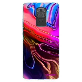 Picasee Μαύρη θήκη σιλικόνης για Xiaomi Redmi Note 9 - Electric
