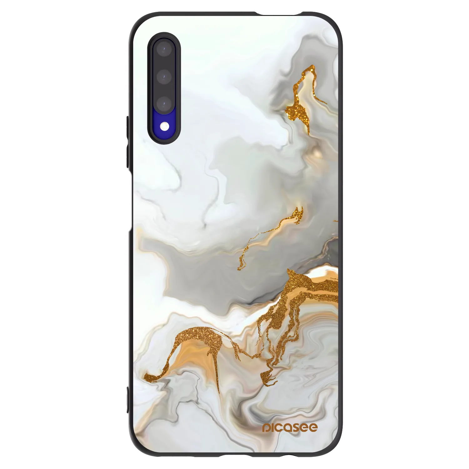 Picasee Μαύρη θήκη σιλικόνης για Honor 9X Pro - Her