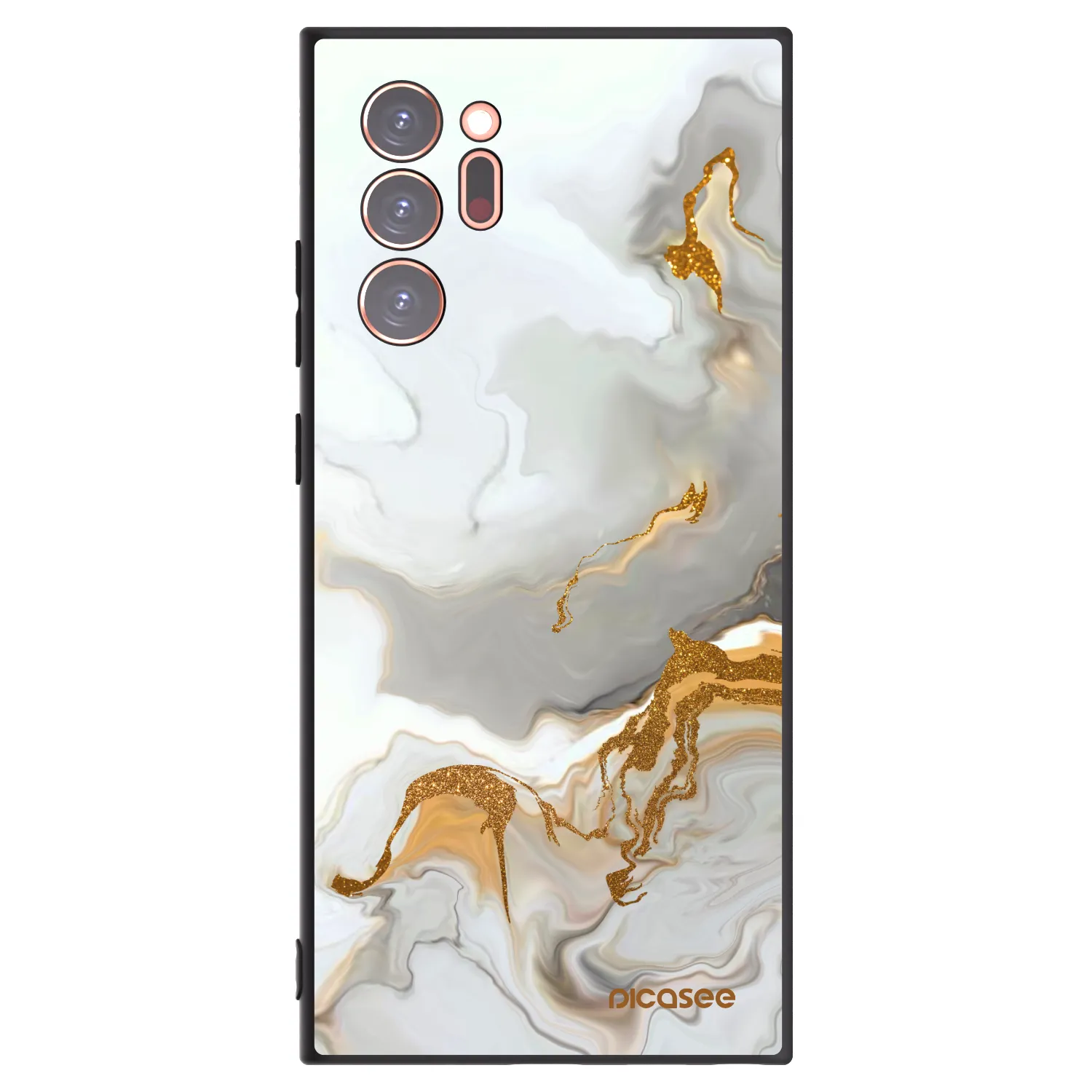 Picasee Μαύρη θήκη σιλικόνης για Samsung Galaxy Note 20 Ultra - Her
