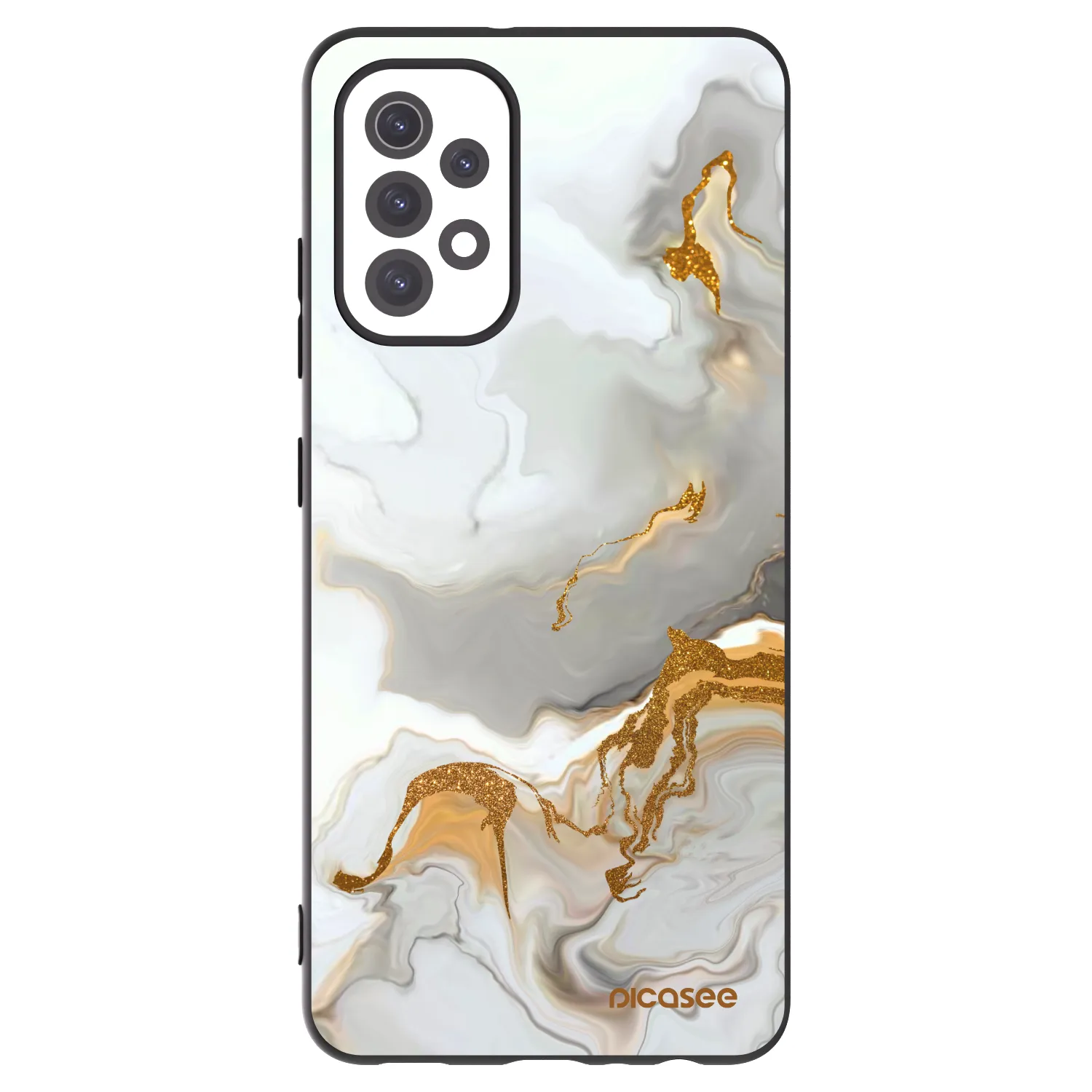 Picasee Μαύρη θήκη σιλικόνης για Samsung Galaxy A32 5G A326B - Her