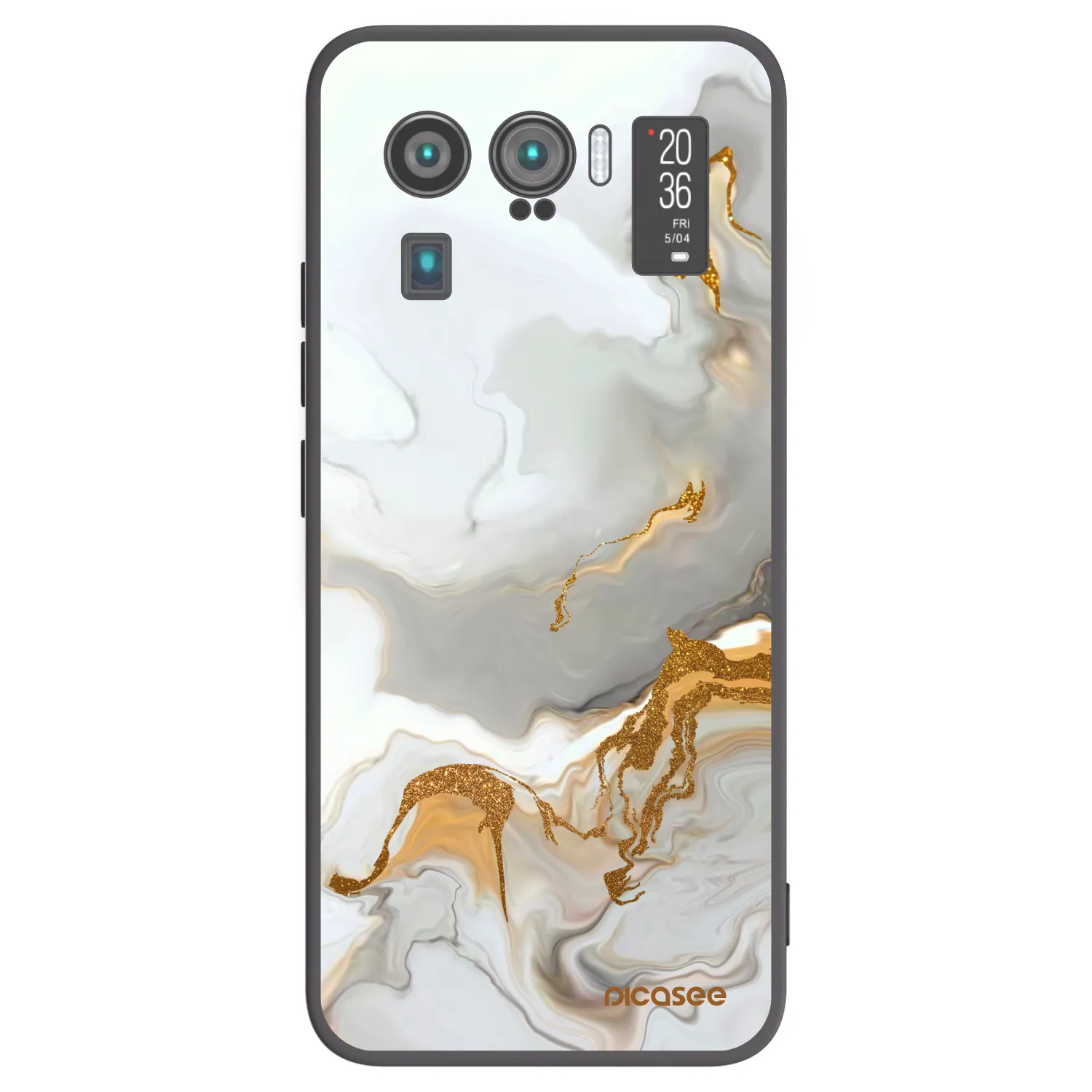 Picasee Μαύρη θήκη σιλικόνης για Xiaomi Mi 11 Ultra - Her