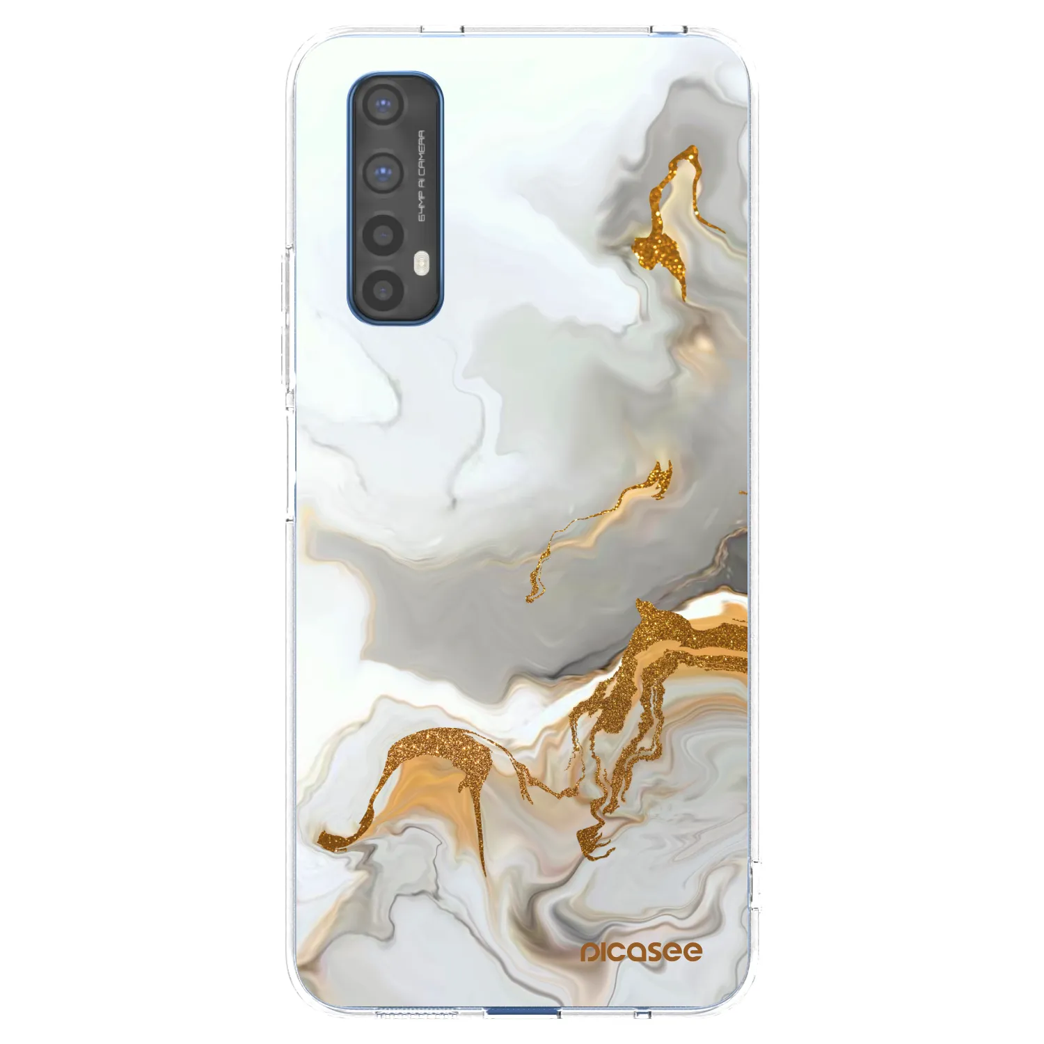 Picasee διαφανής θήκη σιλικόνης Realme 7 - Her