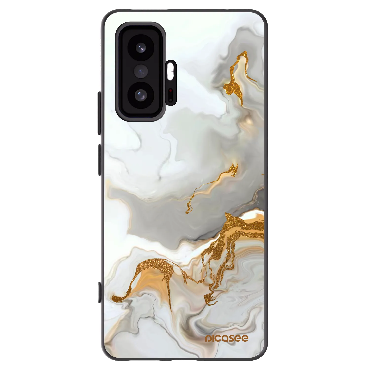 Picasee Μαύρη θήκη σιλικόνης για Xiaomi 11T Pro - Her