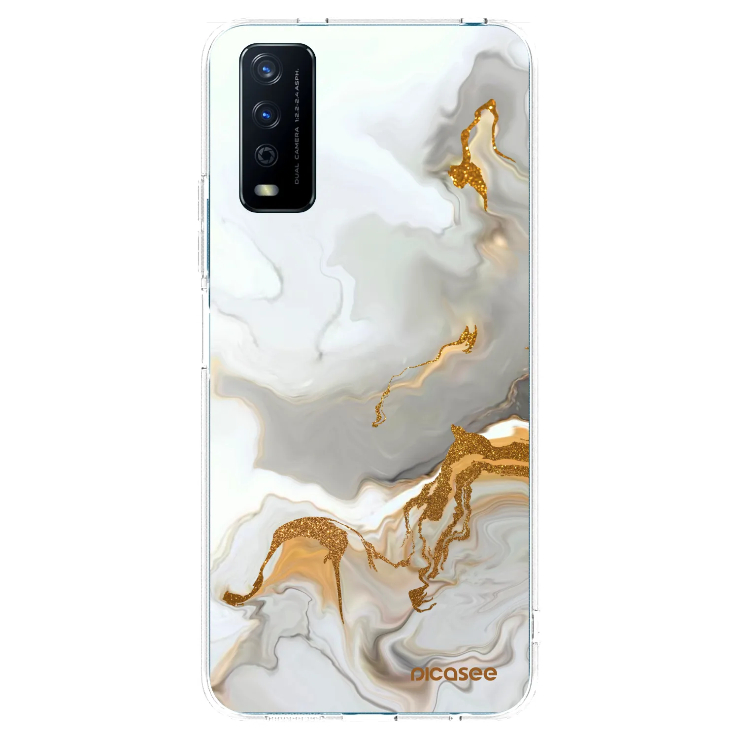 Picasee διαφανής θήκη σιλικόνης Vivo Y11s - Her
