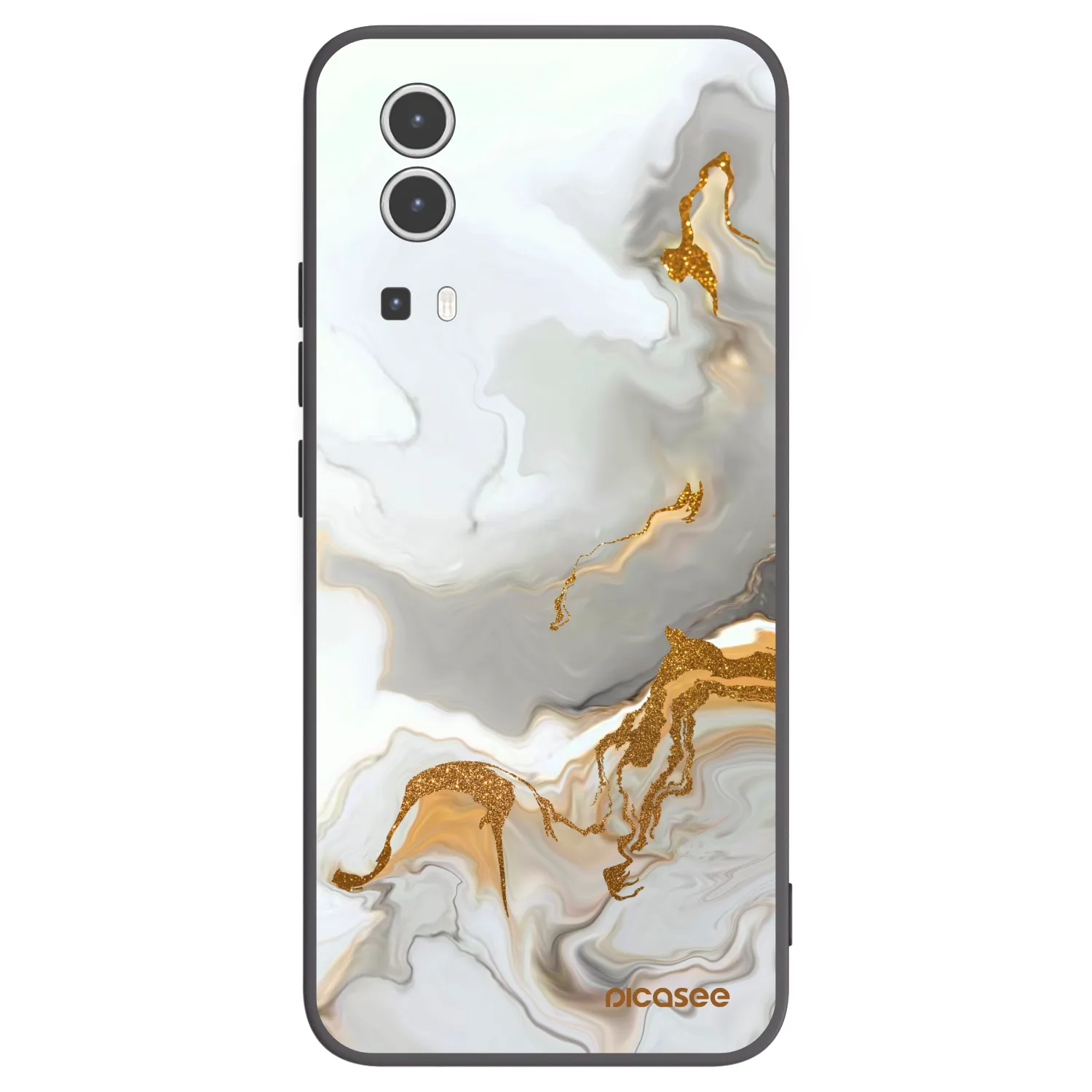 Picasee Μαύρη θήκη σιλικόνης για Vivo Y72 5G - Her