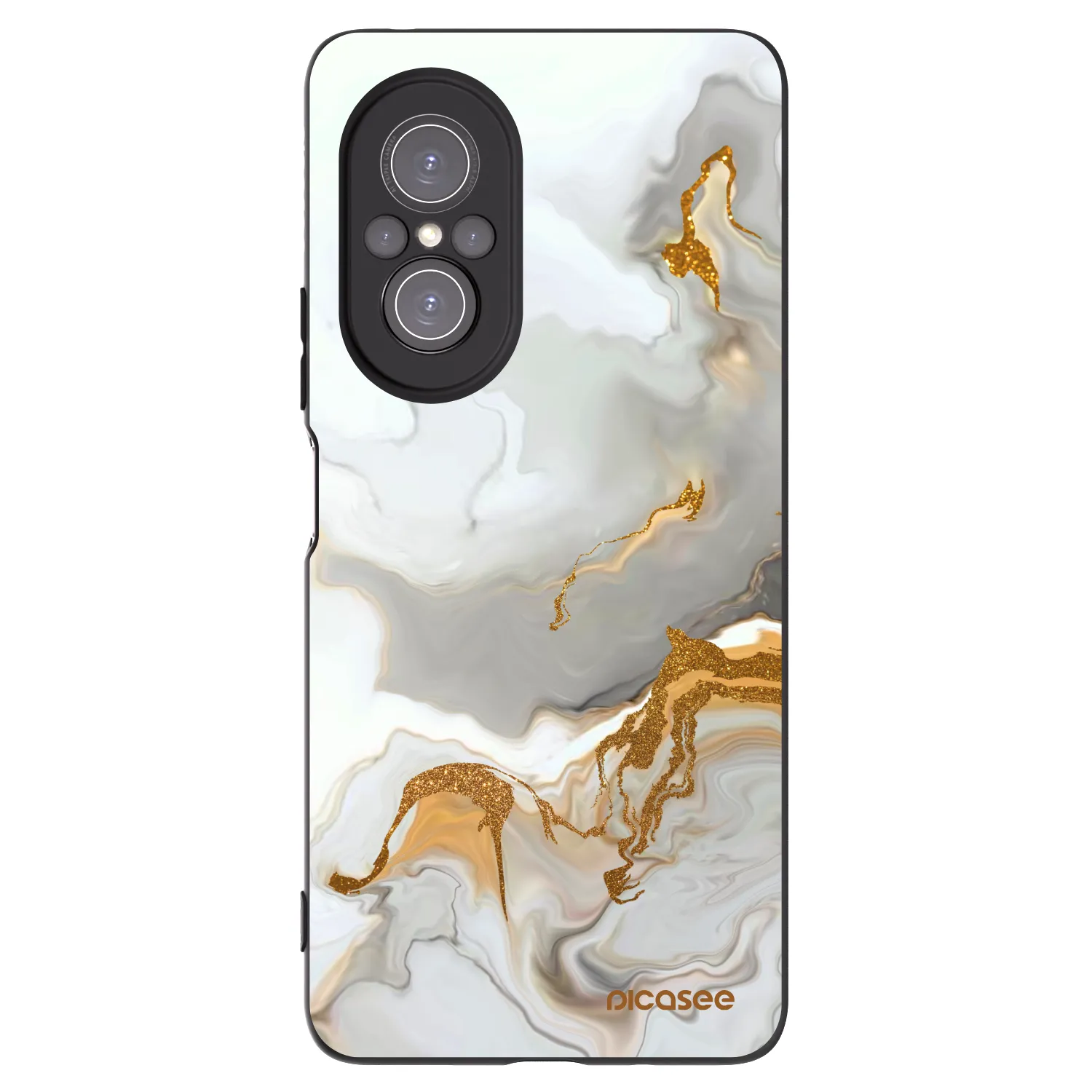 Picasee Μαύρη θήκη σιλικόνης για Huawei Nova 9 SE - Her